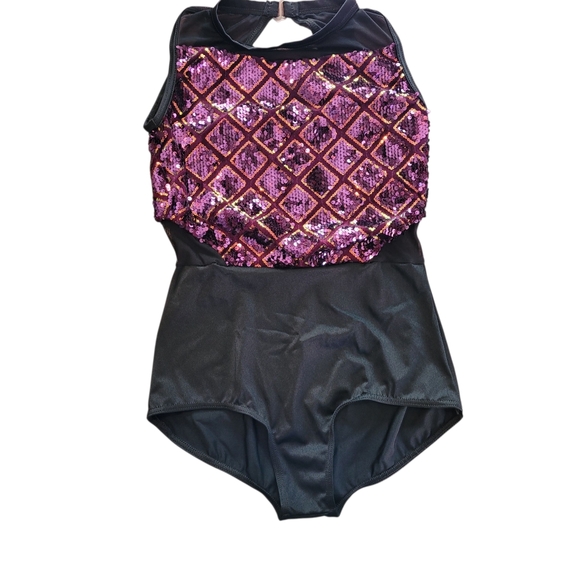 Weissman adult dance costume with sequin bodice - M.       S3 - Picture 1 of 8